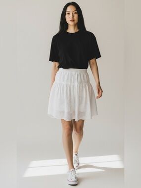 Old Navy Eyelet Mini Skirt Size XS